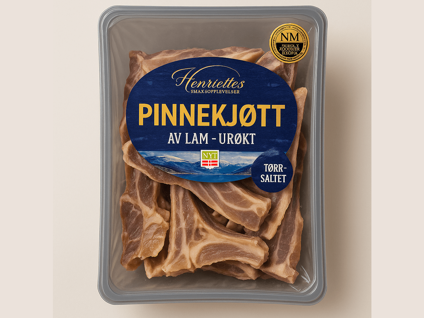 Henriettes Pinnekjøtt Unsmoked 1,9 kg +/- 15%