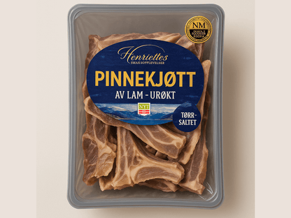 Henriettes Pinnekjøtt Unsmoked 1,9 kg +/- 15%