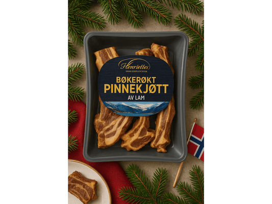 Henriettes Pinnekjøtt Smoked (Bøkerøkt) 1,9 kg