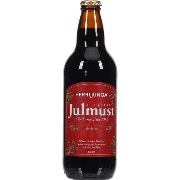 Herrljunga Julmust 0,5 liter (Christmasmust)