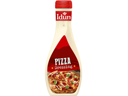 Idun Pizza Dressing 435 g – front of bottle