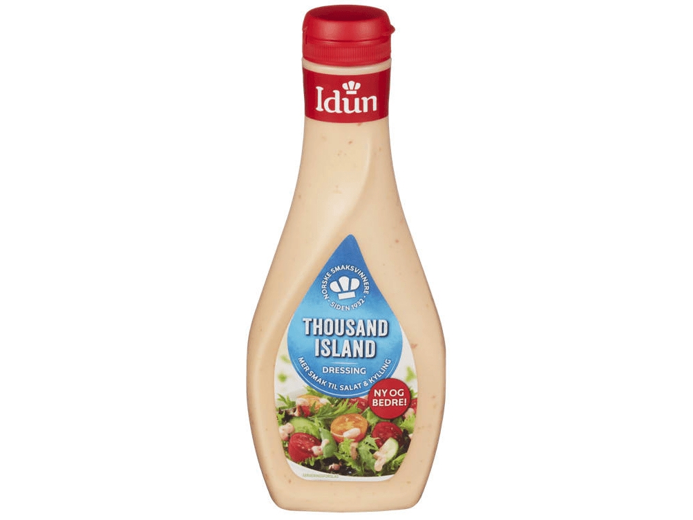 Idun Thousand Island Dressing 450 g – front of bottle