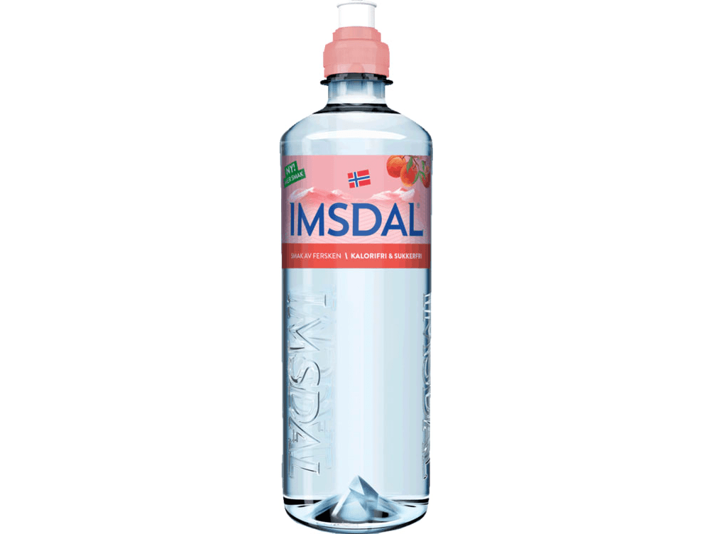 Imsdal Peach Spring Water 0,65 l
