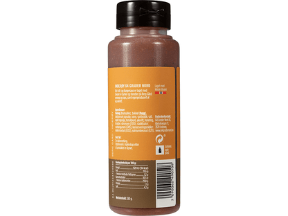 Inderøy 64° Nord Grill & Burger Sauce 280 g – ingredients and nutrition
