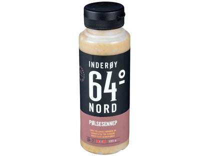 Inderøy 64° North Sausage Mustard 295g (Pølsesennep 295g)