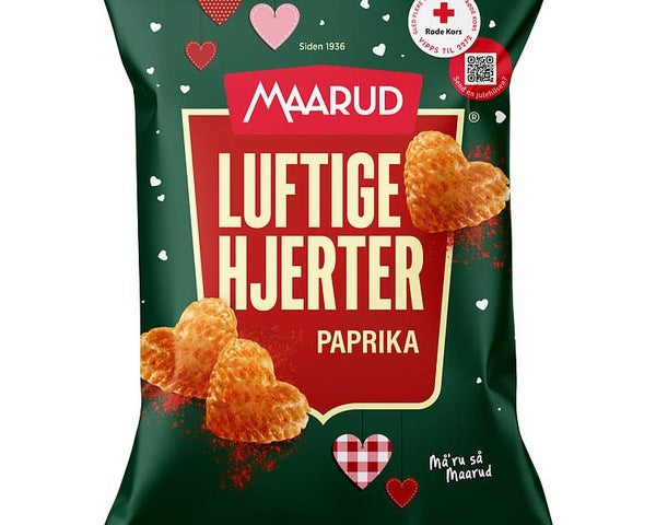 Maarud Christmas hearts (Julehjerter) 120 grams