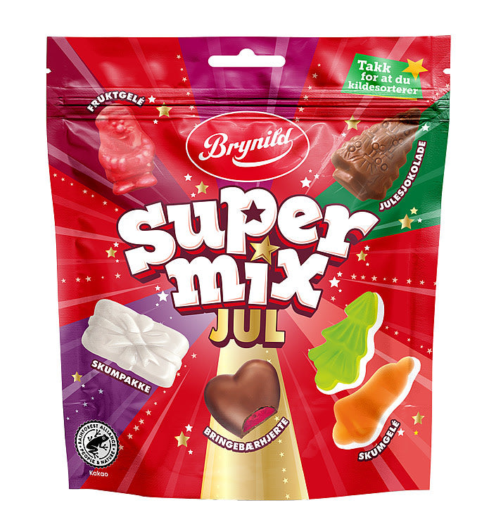 Supermix Christmas candy mix 220g (Julemix)