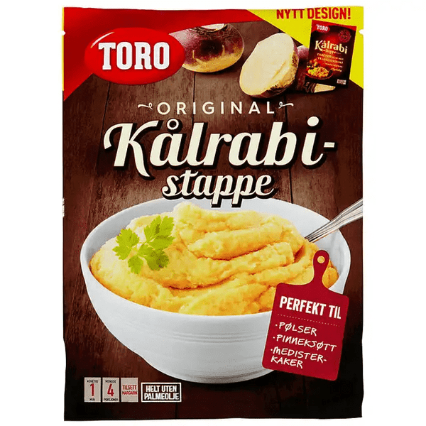 Toro Yellow turnip mashed mix 85 gram (Kålrabistappe) Norwegian Foodstore