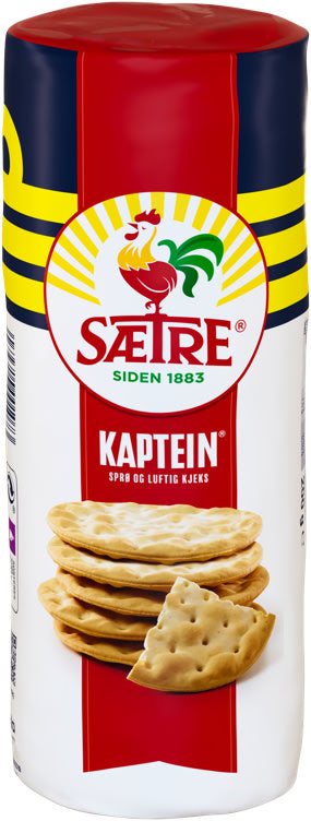 Kaptein biscuit 200 gram (kjeks) Norwegian Foodstore
