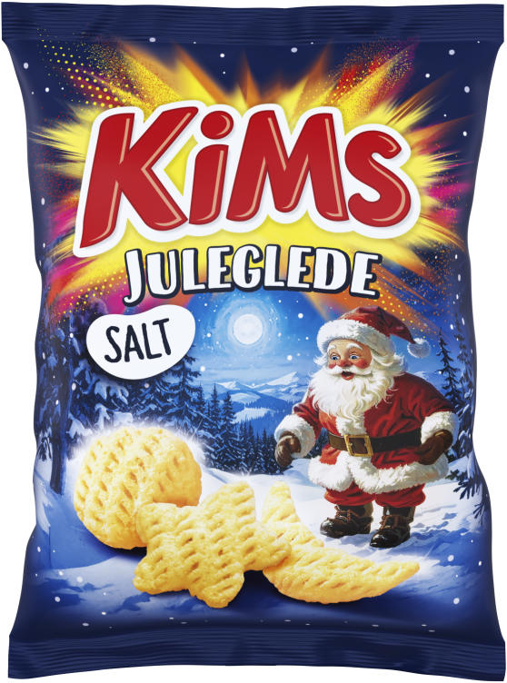 KiMs Juleglede Salt, front of bag