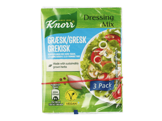 Knorr Greek Dressing Mix 3 Pack – front