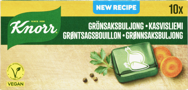 Vegetable broth 10 pcs 100 grams (Grønnsaksbuljong)