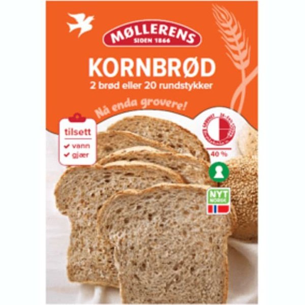 Møllerens Grain bread mix 1 Kg (Kornbrød)