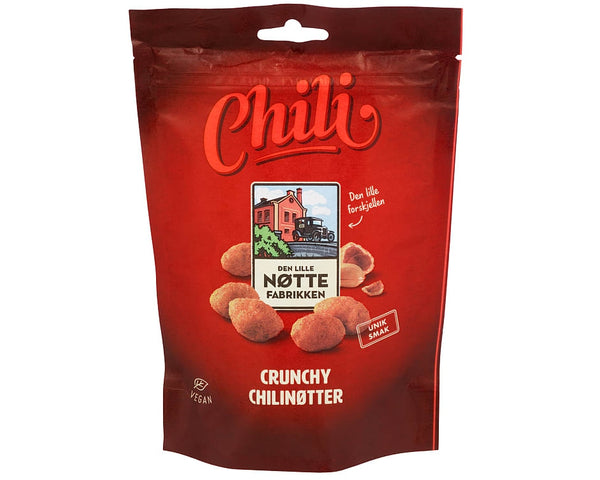 Lille Nøttefabrikken Hot Chili Nuts (Hot Chilinøtter) 160 gram