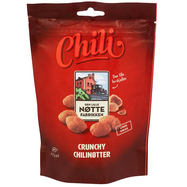 Lille Nøttefabrikken Hot Chili Nuts (Hot Chilinøtter) 160 gram