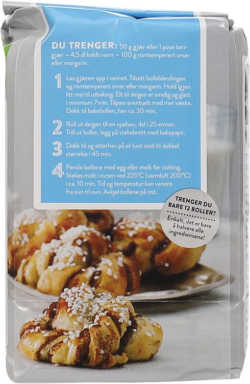 Regal Wheat buns bakemix 1 kg with cardamom (Hveteboller)