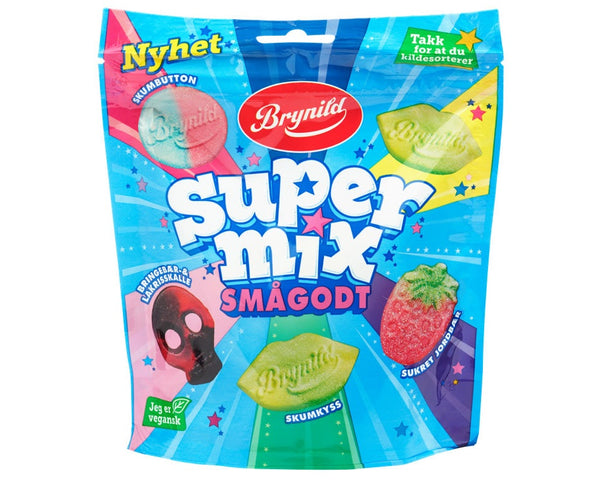 Brynild Supermix pick and mixed candy 220 gram (Smågodt)