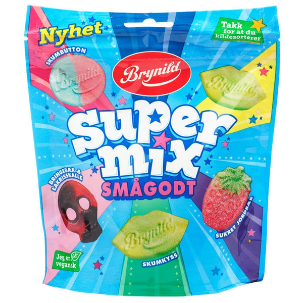 Brynild Supermix pick and mixed candy 220 gram (Smågodt)