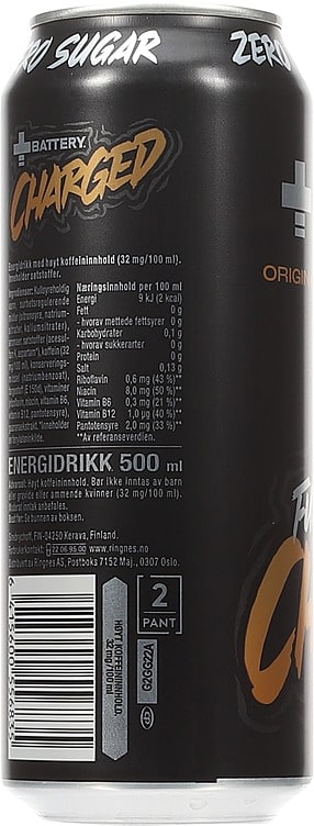 Battery No Calorie 0.5 liter