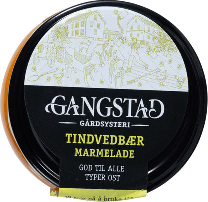Gangstad Buckthorn marmelade 100 gram (Tindvedbær marmelade)