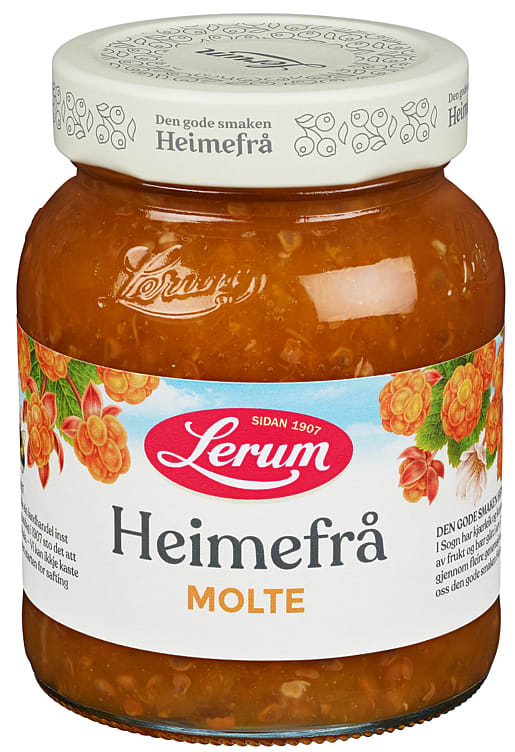 Lerum Cloudberry jam 380 grams (Moltesyltetøy)