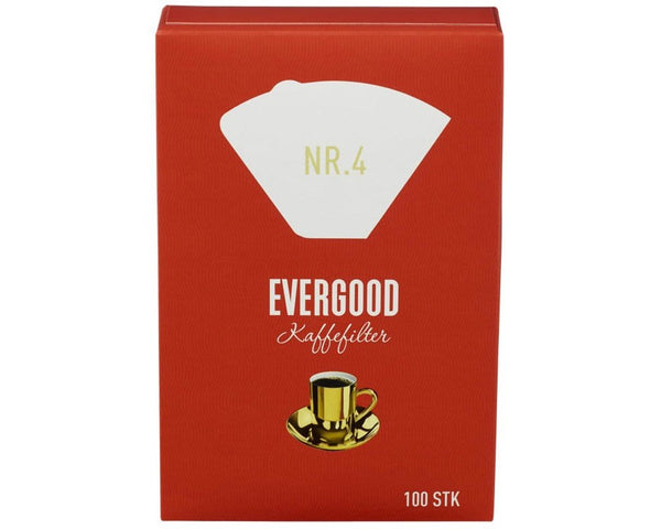 Filter bags Nr.4 100stk Evergood (Filterposer)