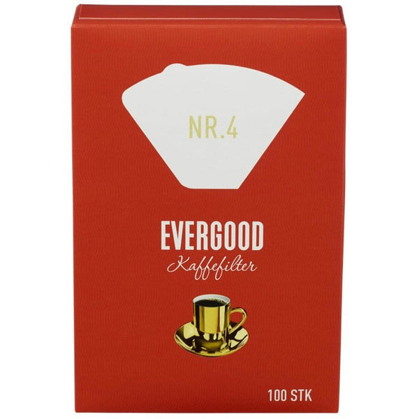 Filter bags Nr.4 100stk Evergood (Filterposer)