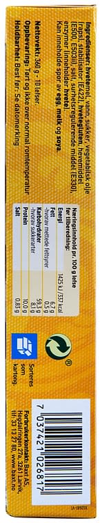 Vestlandslefse pastry 360 gram (10 pack)