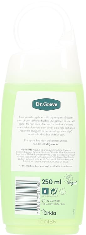 Dr. Greve Aloe Vera Showergel 250 ml (Dusjgele)