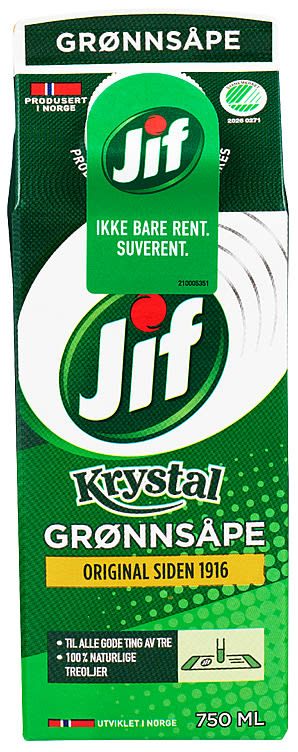 Krystal Grønnsåpe Original 750 ml