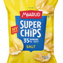 Maarud Superchips potatochips salt 130 gram