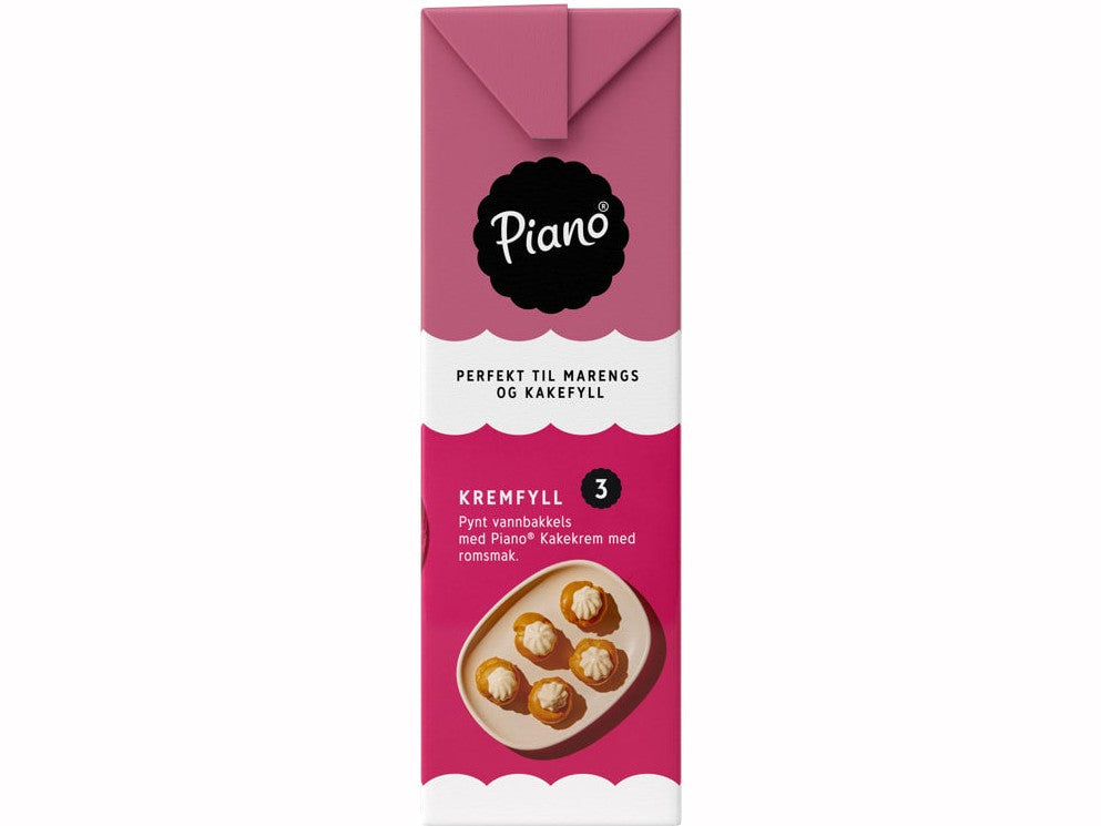 Piano Rum custard 500 ml (Romkrem)