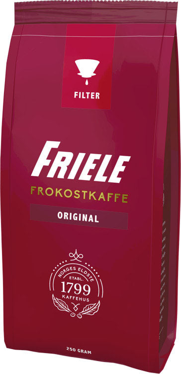 Friele coffee 250 gram (filtermalt kaffe)