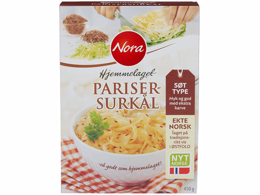 Nora Parisian Sauerkraut 450g (Parisersurkål)