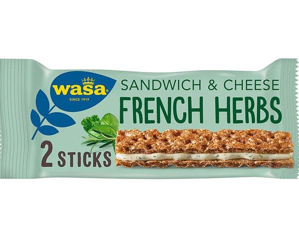 Wasa Sandwich French Herbs (2 piece) Knekkebrød / Crispbread 30 grams