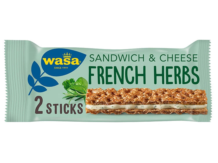 Wasa Sandwich French Herbs (2 piece) Knekkebrød / Crispbread 30 grams