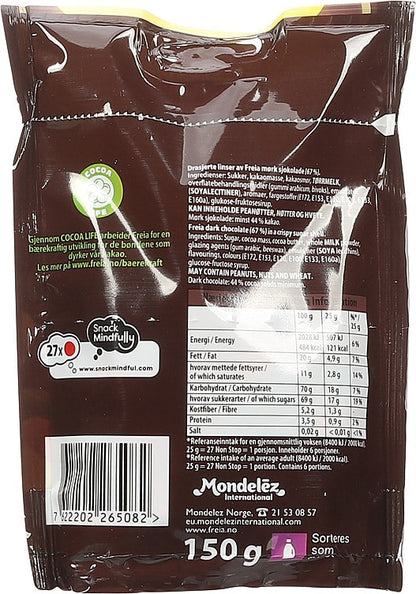Freia Non-Stop chocolate bites original 150 grams