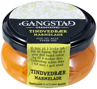 Gangstad Buckthorn marmelade 100 gram (Tindvedbær marmelade)