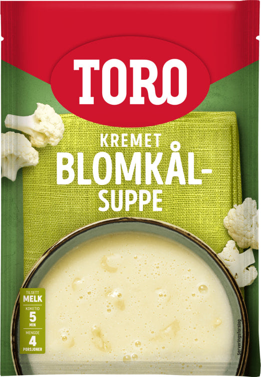 Toro creamy cauliflower soup 65 grams (Blomkålsuppe)