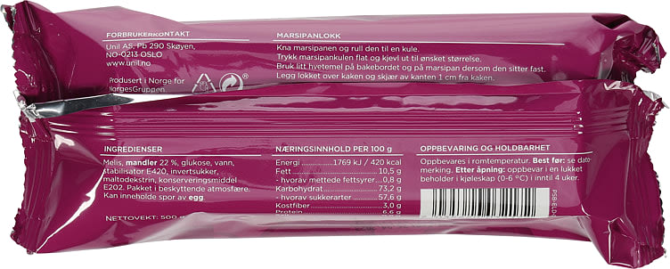 Eldorado Marzipan 500 grams (Marsipan)