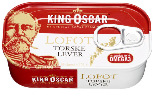 King Oscar Cod liver (Torske Lever) 121 gram