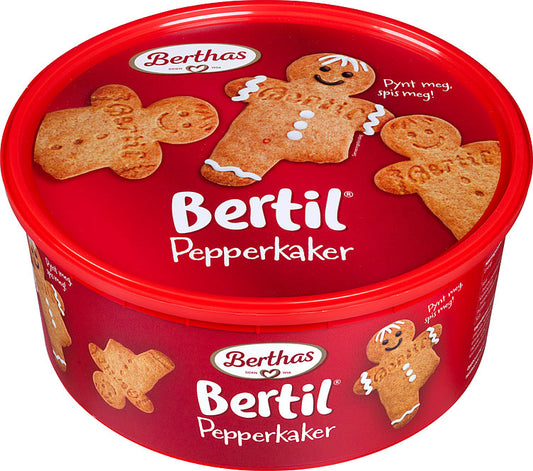 Berthas Bertil gingerbread cookies 300 grams (Pepperkaker)