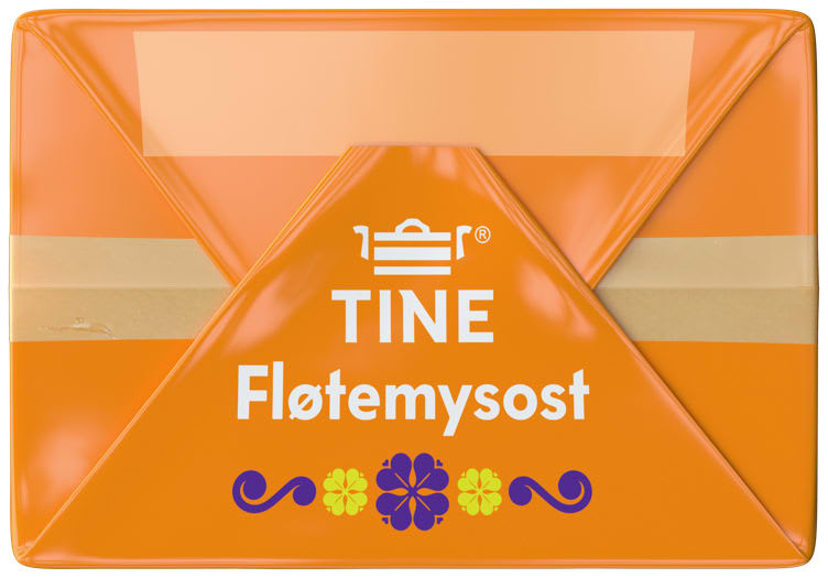 Tine Brown cheese 1 kg (Brunost - Fløtemysost)