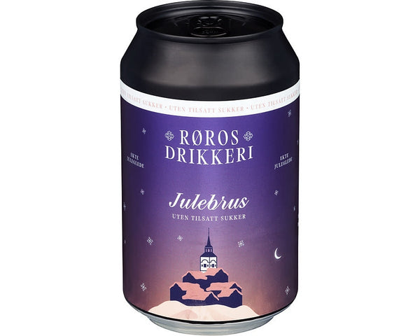 Røros Christmas Soda No added sugar 0,33 liter (Julebrus)