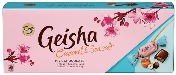 Fazer Geisha chocolate Caramel&Seasalt (Konfekt) 270 grams