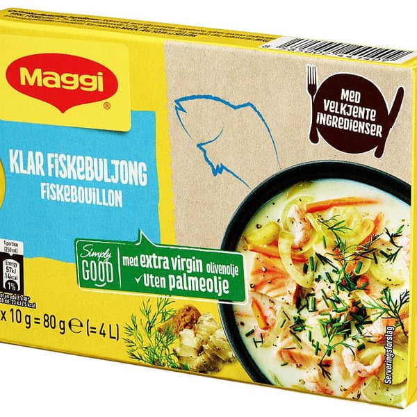 Fish broth Clear 80g (Fiskebuljong)