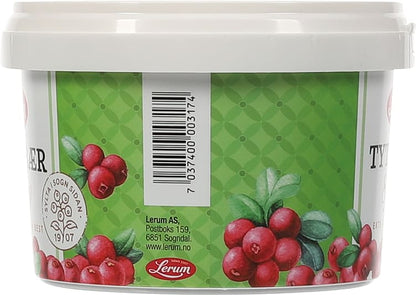 Lerum Lingonberry jam 600 grams (Tyttebær syltetøy)