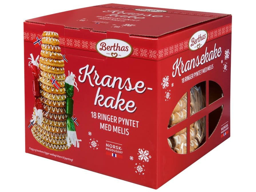 Kransekake 18 rings 900 grams