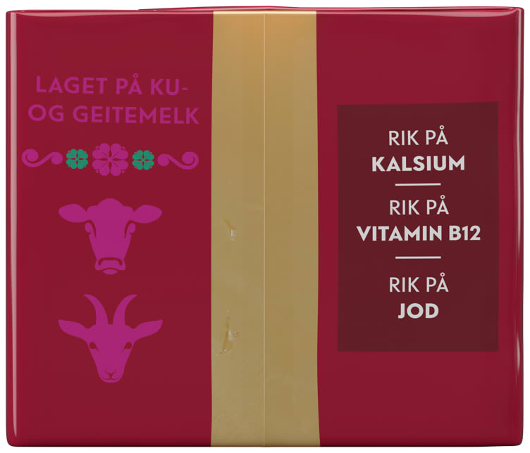 Tine Brown cheese 500 gram (Brunost – Gudbrandsdalsost G35)