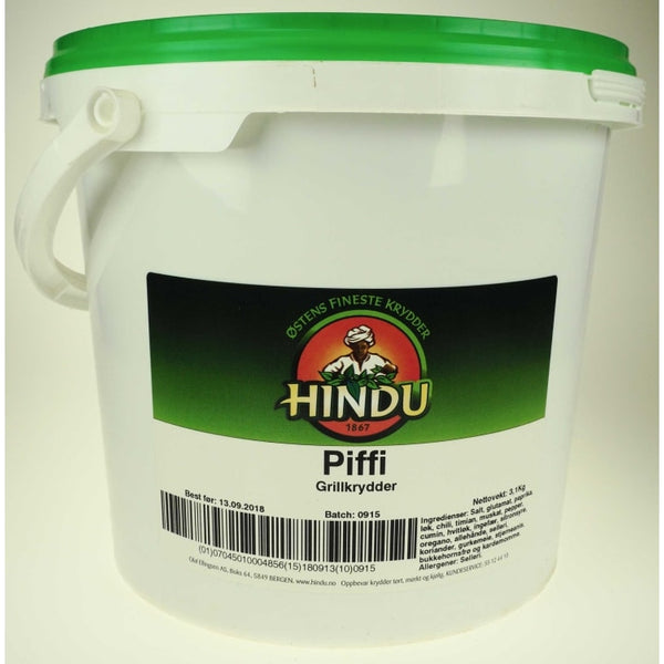 Hindu Piffi Grillkrydder 3,1 kgs